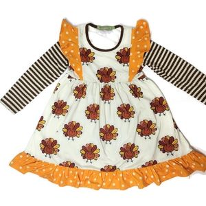Millie loves lily turkey Thanksgiving fall dress 5